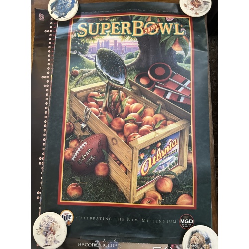 NFL Super Bowl XXXIV Posters