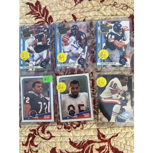 Chicago Bears Card Lot