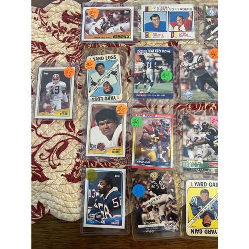 NFL FOOTBALL Card Lot