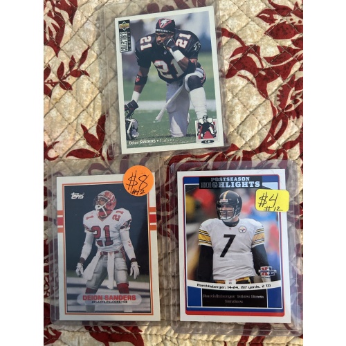 NFL FOOTBALL STARS LOT