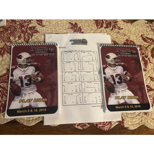 Kurt Warner Flag Football Ultimate Experience Playbooks