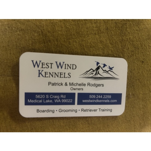 West Wind Kennels Medical Lake, Washington