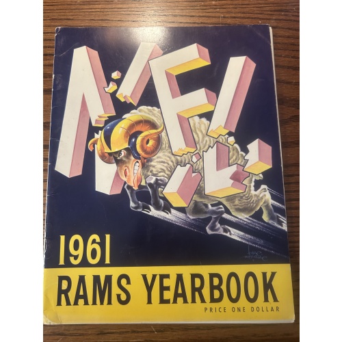 1961 Los Angeles Rams Yearbook