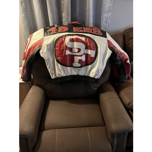 San Francisco 49ers One Of A Kind XL Leather Jacket