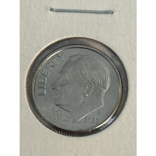 2022P Roosevelt Dime