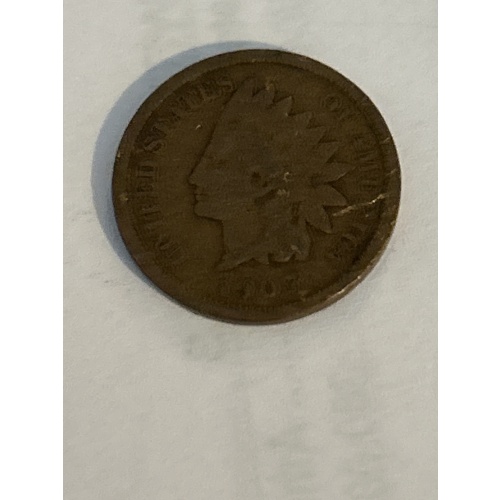 1907 Indian Head Penny