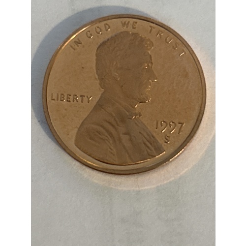 1997S Lincoln Penny