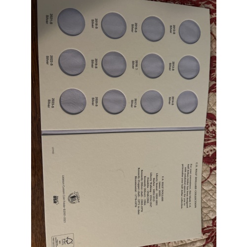 Kennedy Silver Half Dollar coin Book 2012-23